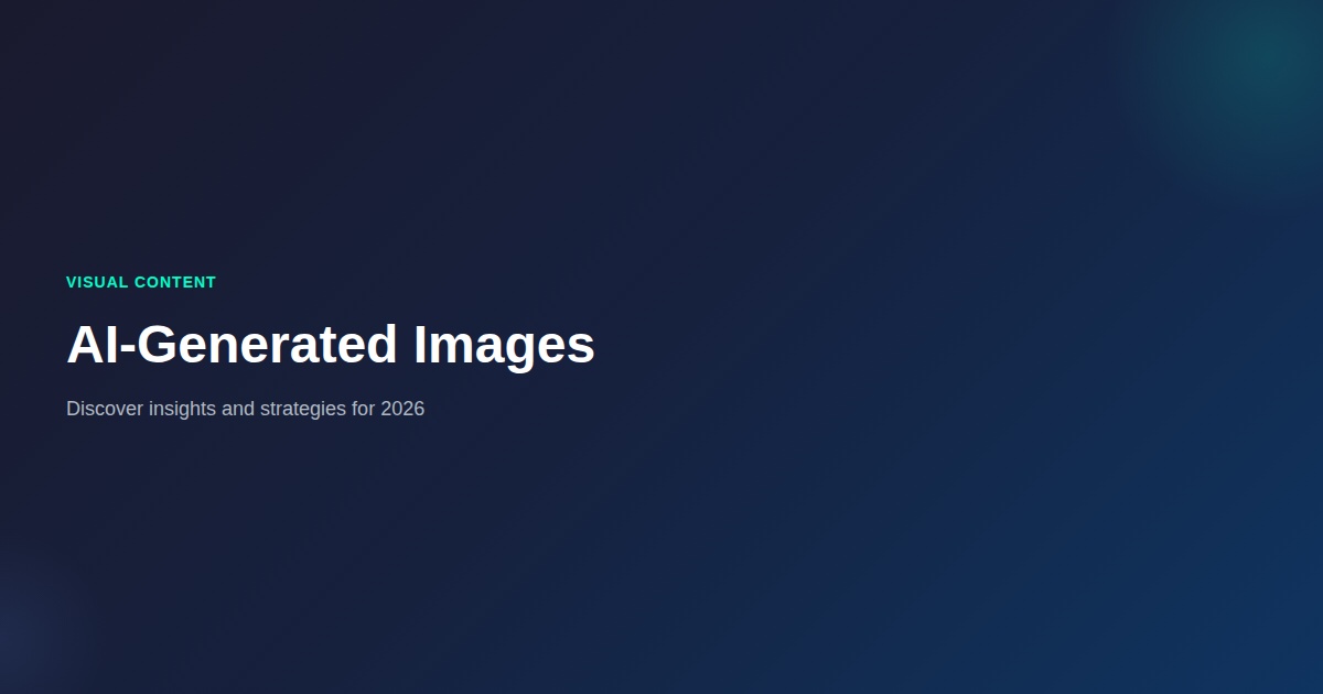 Ai Generated Images: What You Need to Know (2026)